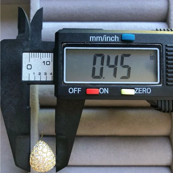 ✨18K Gold Teardrop Earrings - Picture 6 of 6